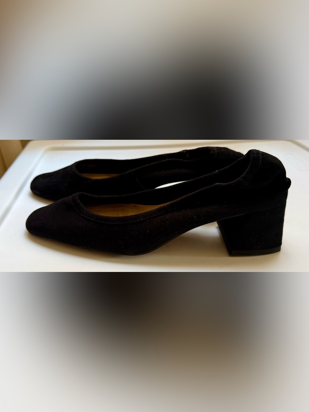 Topshop Black Suede Women’s Shoes - Picture 3 of 6